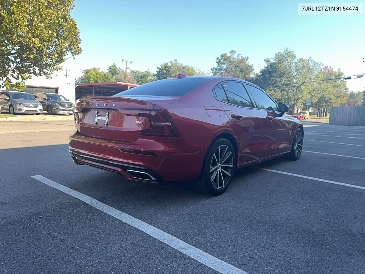 2022 VOLVO S60 VIN 7JRL12TZ1NG154474 — фото 4