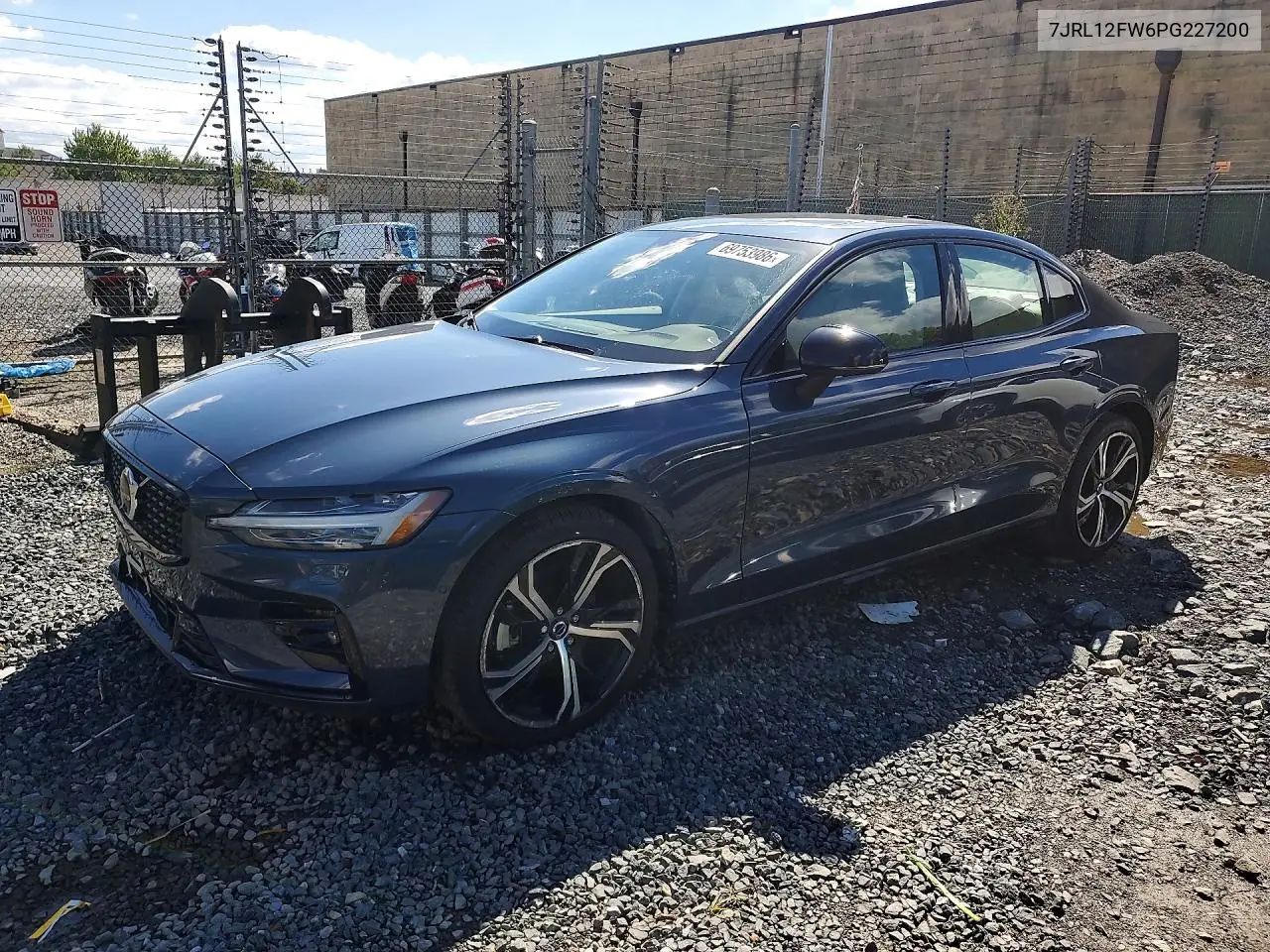 VOLVO S60 2023, VIN 7JRL12FW6PG227200