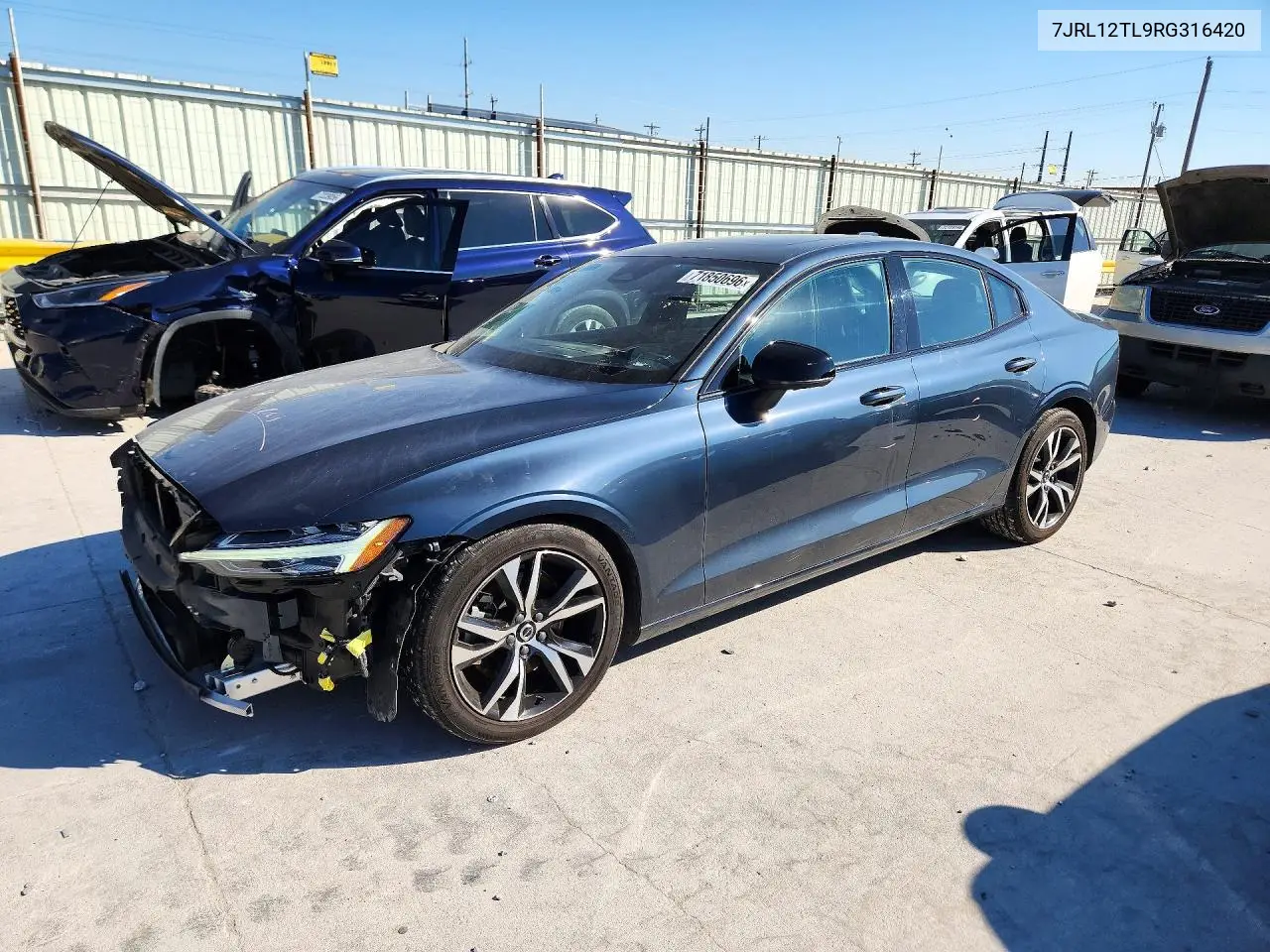 VOLVO S60 2024, VIN 7JRL12TL9RG316420