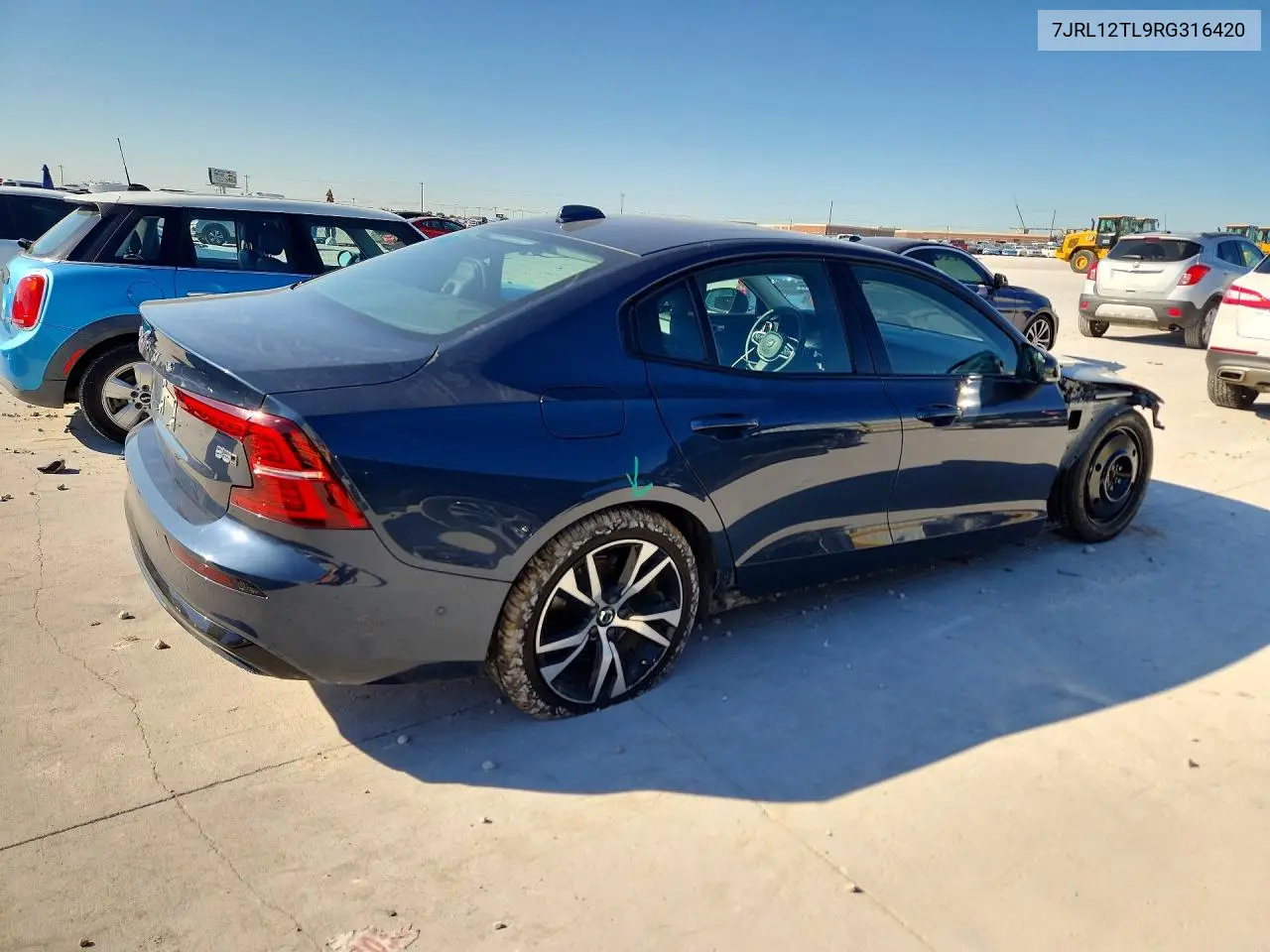2024 VOLVO S60 VIN 7JRL12TL9RG316420 — фото 3