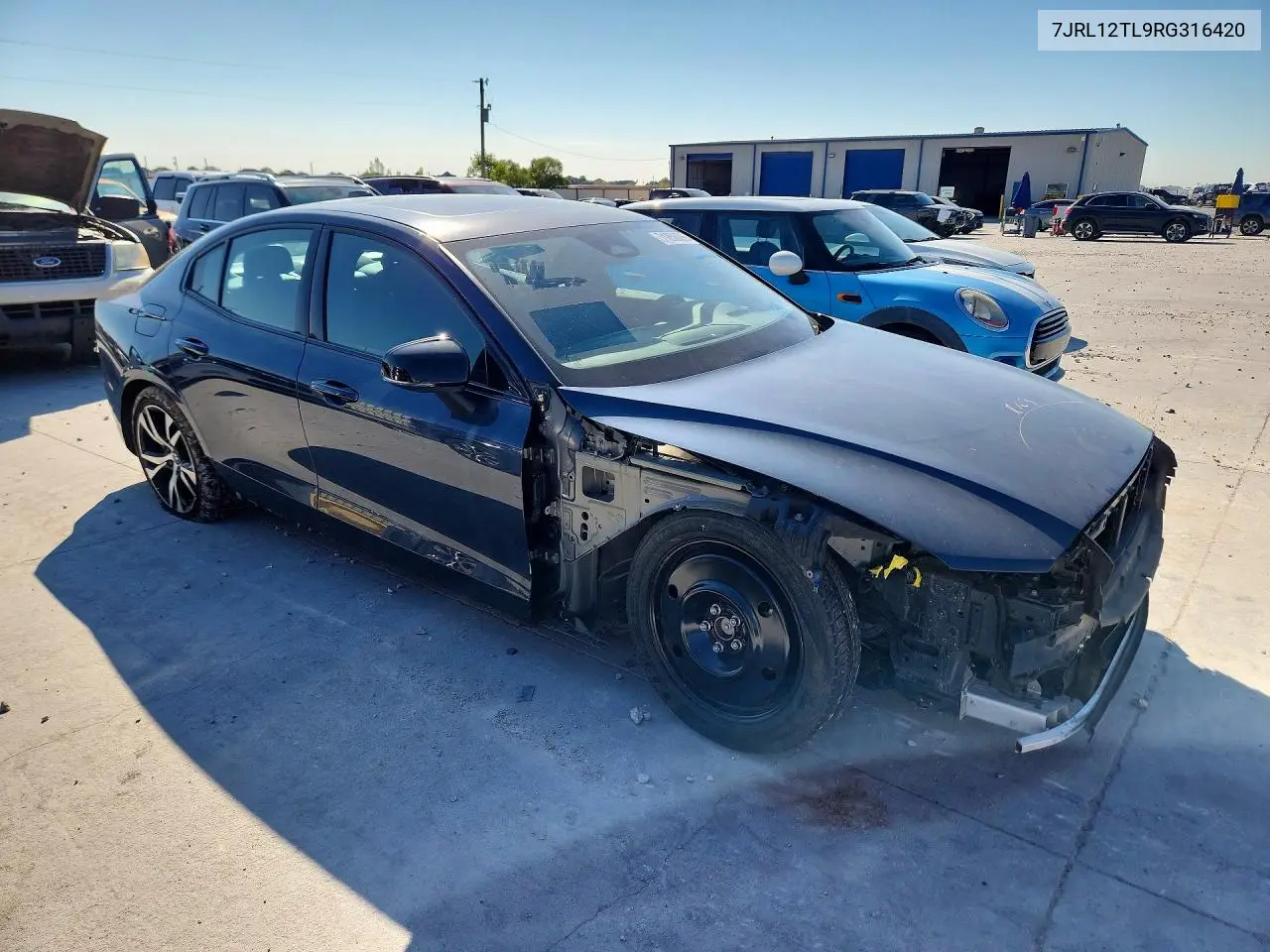 2024 VOLVO S60 VIN 7JRL12TL9RG316420 — фото 4