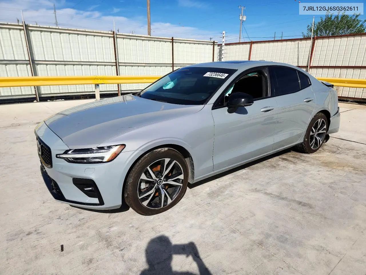 VOLVO S60 2025, VIN 7JRL12GJ6SG362611