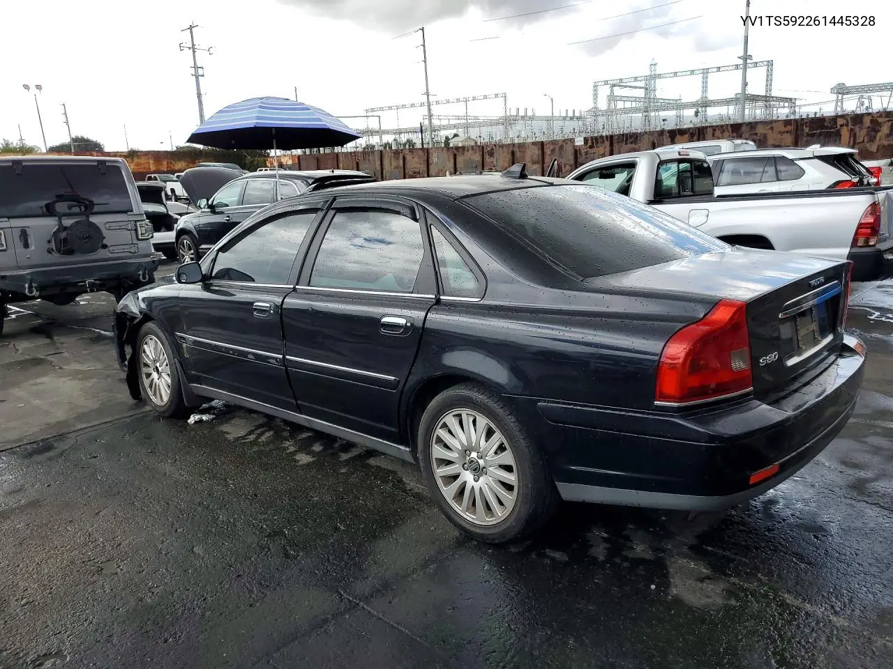 2006 VOLVO S80 VIN YV1TS592261445328 — фото 2