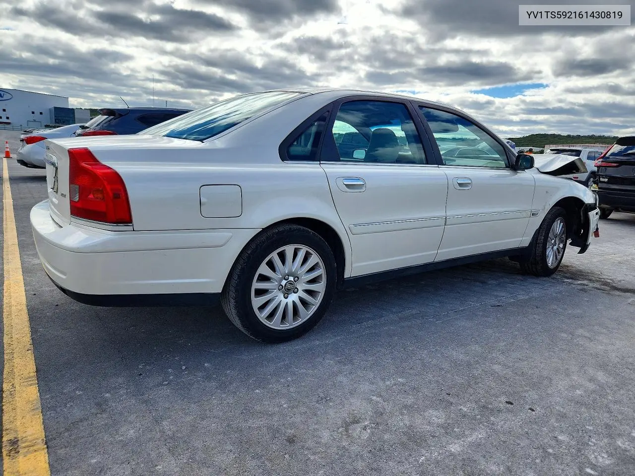 2006 VOLVO S80 VIN YV1TS592161430819 — фото 3