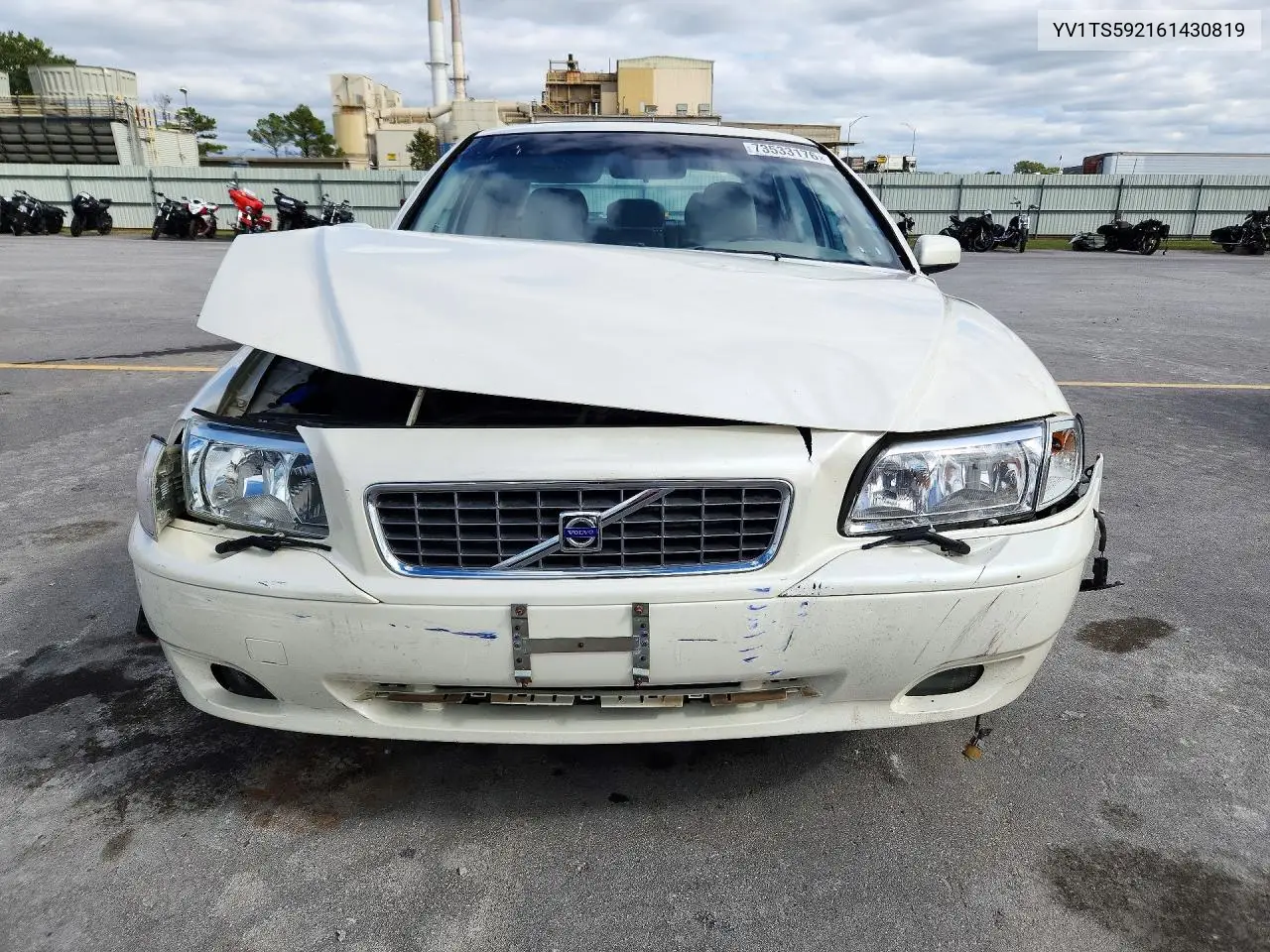 2006 VOLVO S80 VIN YV1TS592161430819 — фото 5