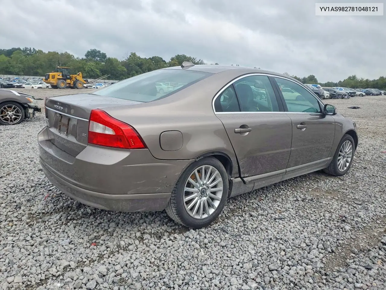 2008 VOLVO S80 VIN YV1AS982781048121 — фото 3