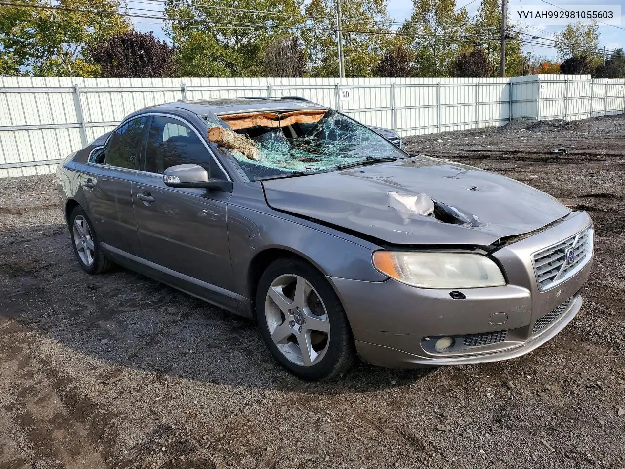2008 VOLVO S80 VIN YV1AH992981055603 — фото 4