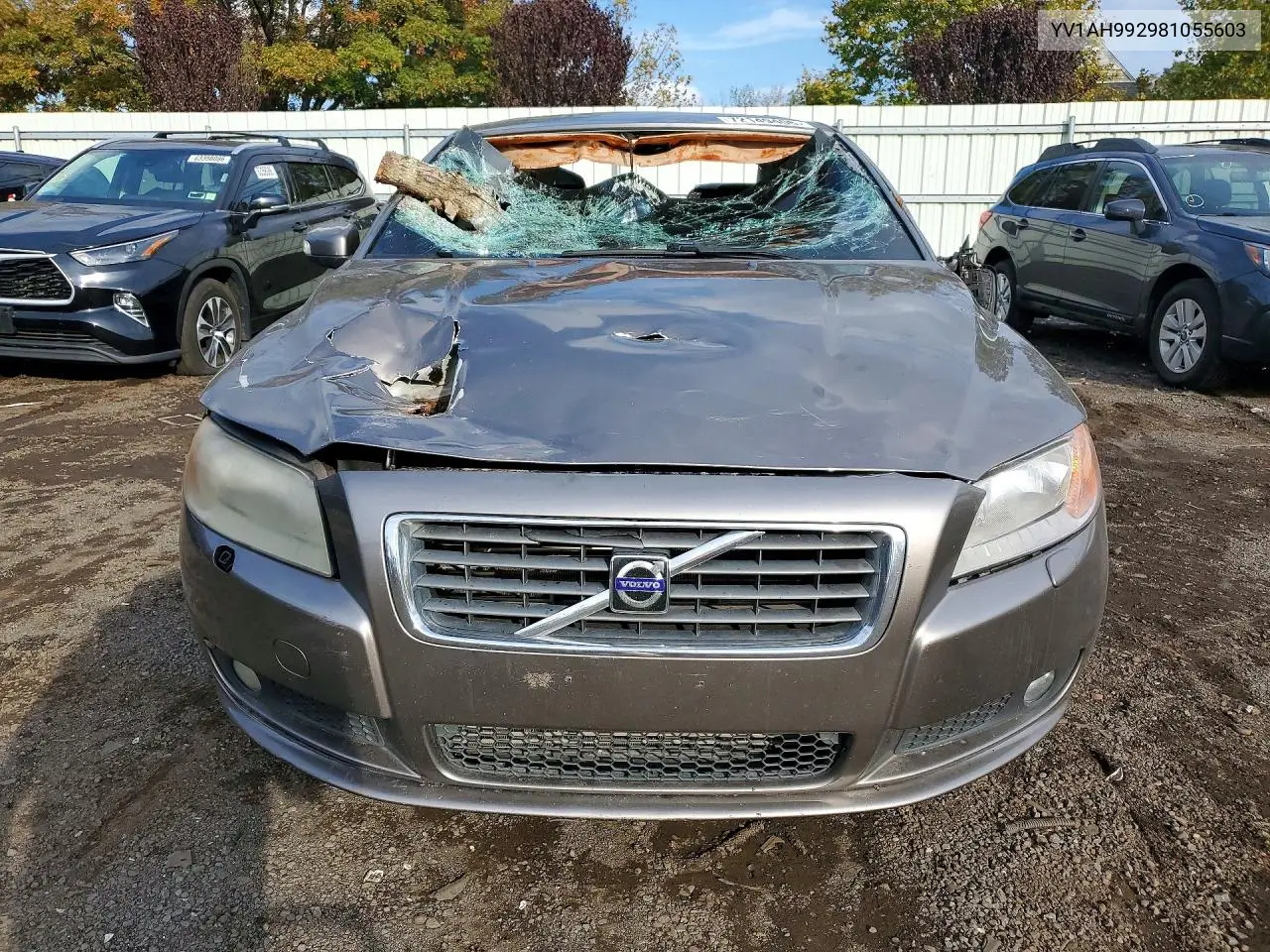 2008 VOLVO S80 VIN YV1AH992981055603 — фото 5