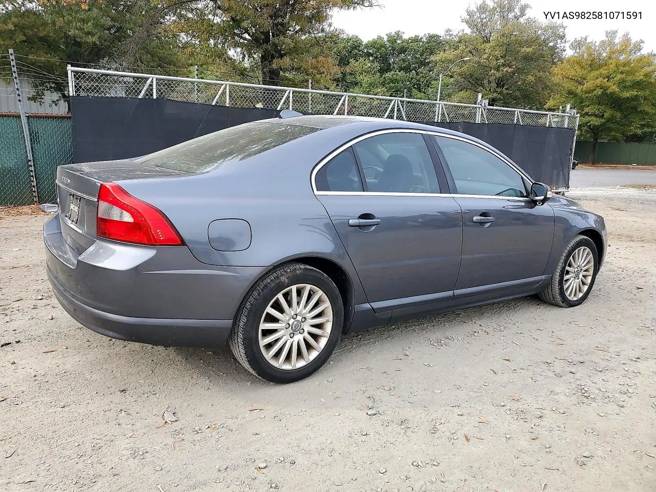 2008 VOLVO S80 VIN YV1AS982581071591 — фото 3