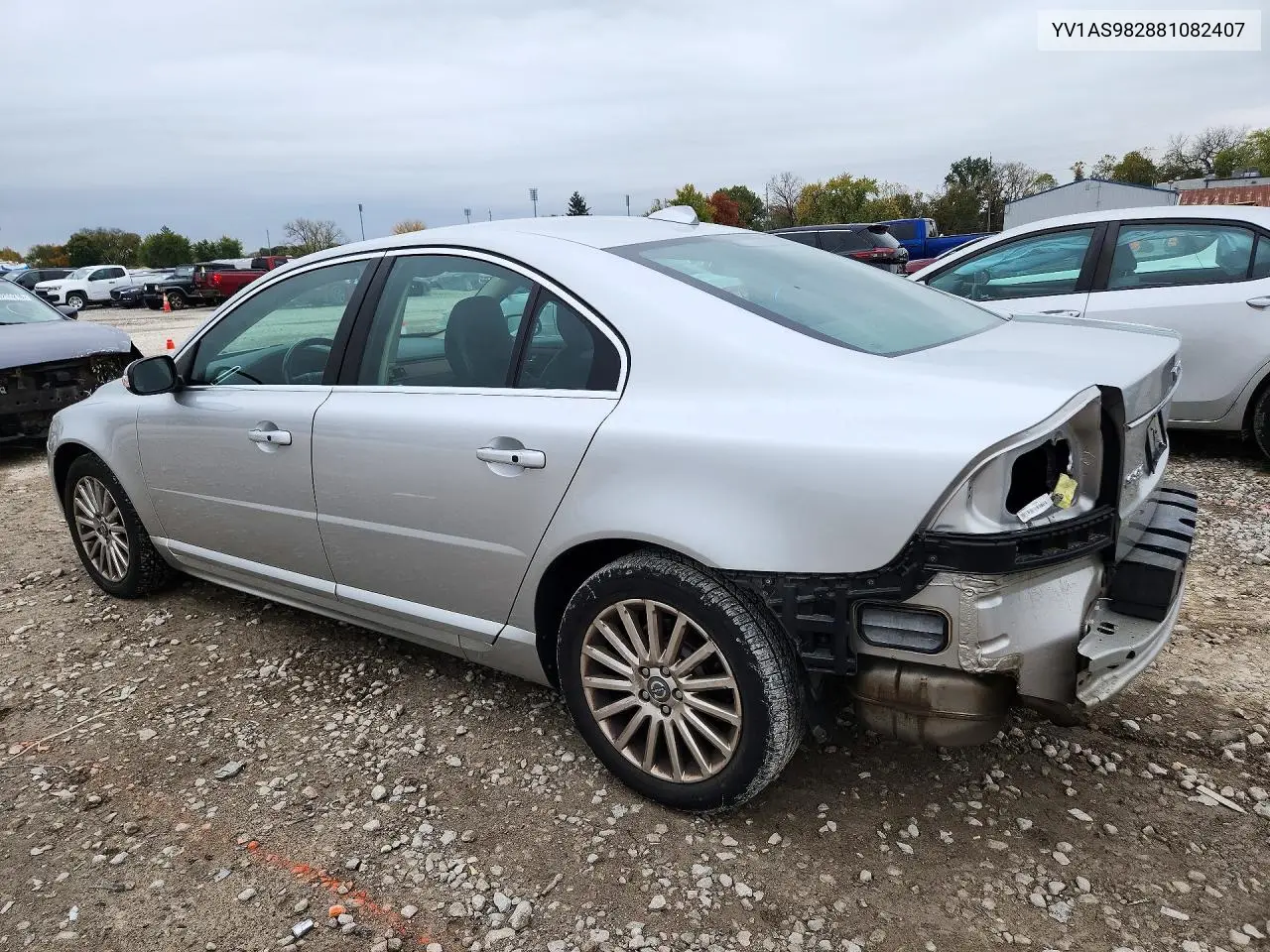 2008 VOLVO S80 VIN YV1AS982881082407 — фото 2