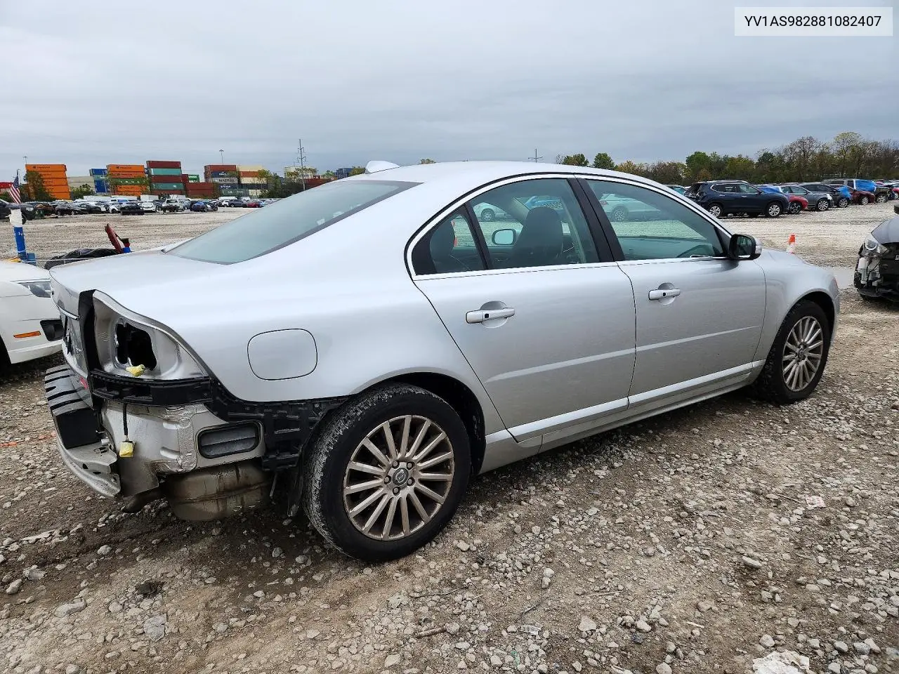 2008 VOLVO S80 VIN YV1AS982881082407 — фото 3