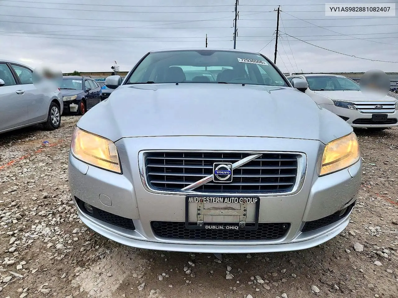 2008 VOLVO S80 VIN YV1AS982881082407 — фото 5