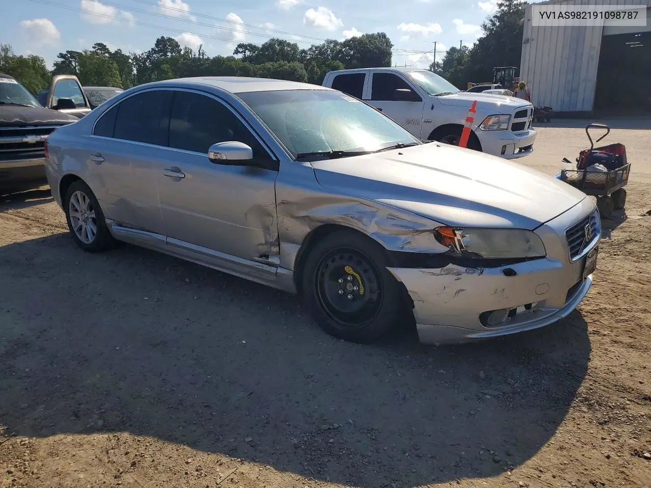 2009 VOLVO S80 VIN YV1AS982191098787 — фото 4