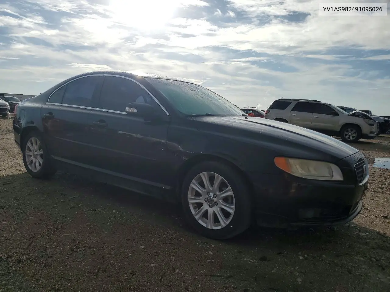 2009 VOLVO S80 VIN YV1AS982491095026 — фото 4