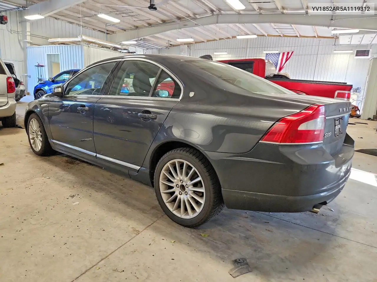 2010 VOLVO S80 VIN YV1852AR5A1119312 — фото 2