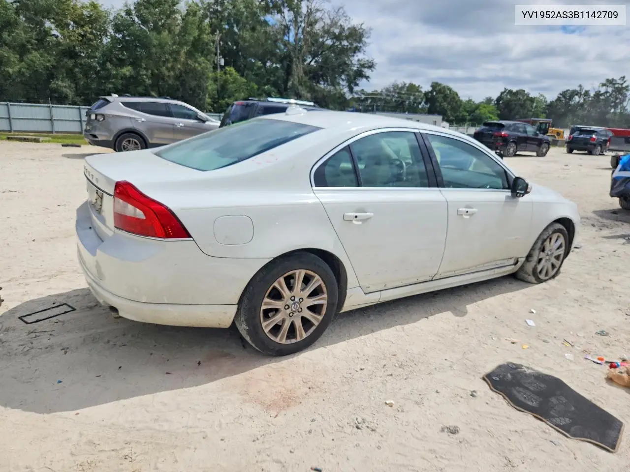 2011 VOLVO S80 VIN YV1952AS3B1142709 — фото 3