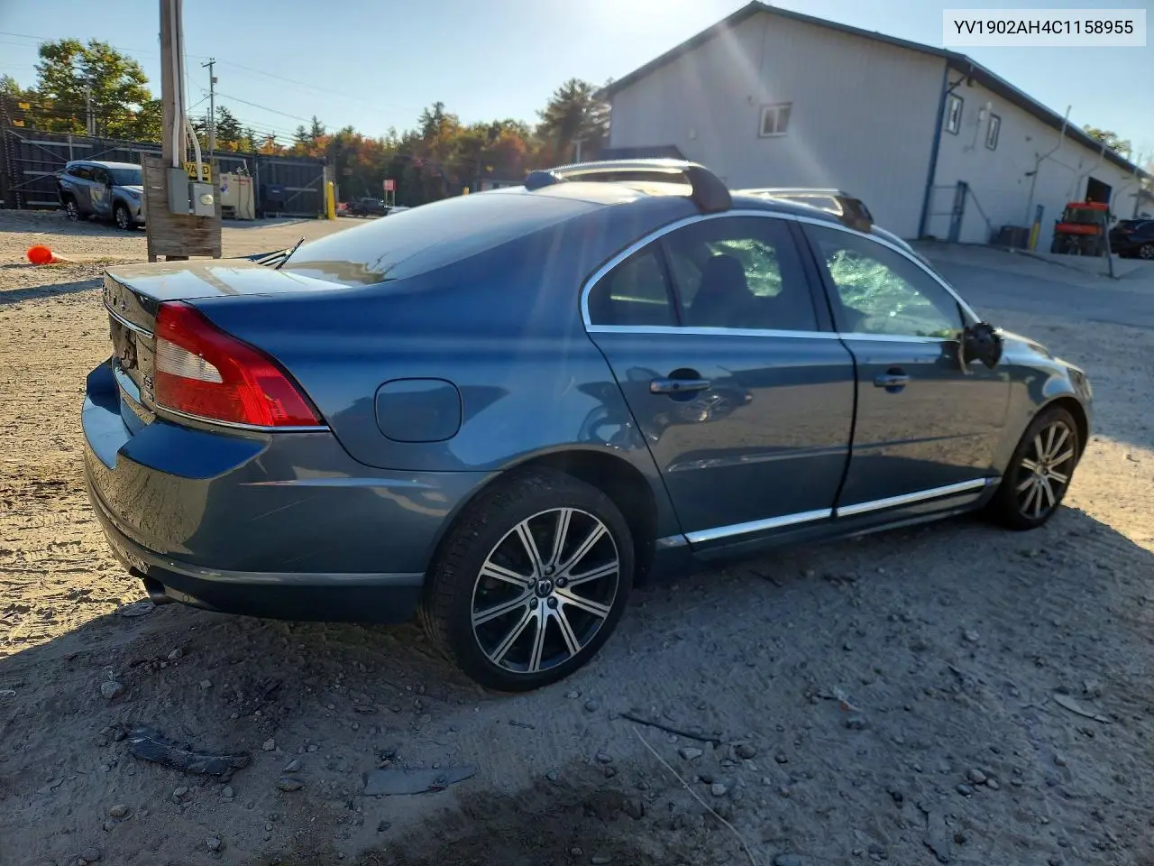 2012 VOLVO S80 VIN YV1902AH4C1158955 — фото 3