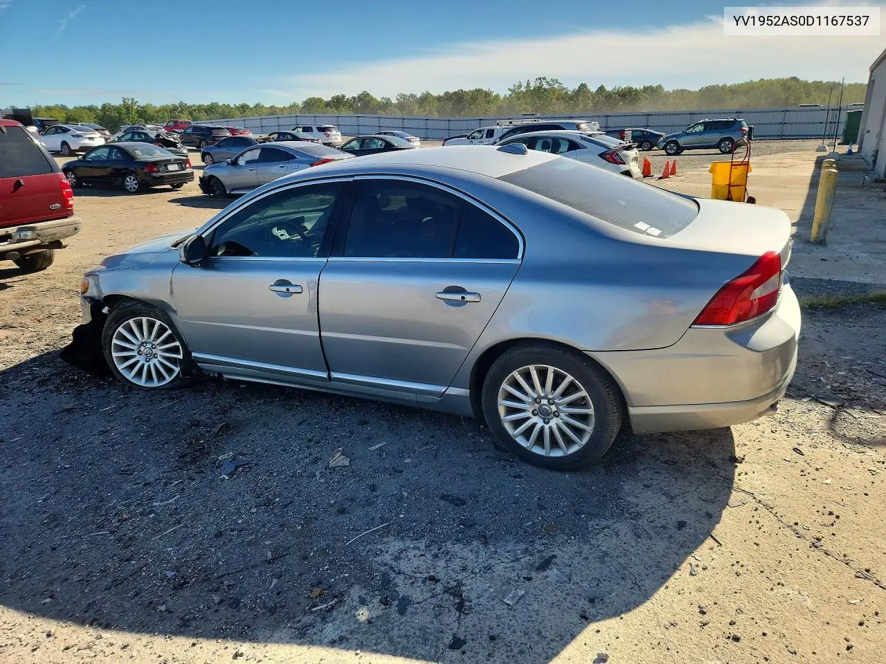 2013 VOLVO S80 VIN YV1952AS0D1167537 — фото 2