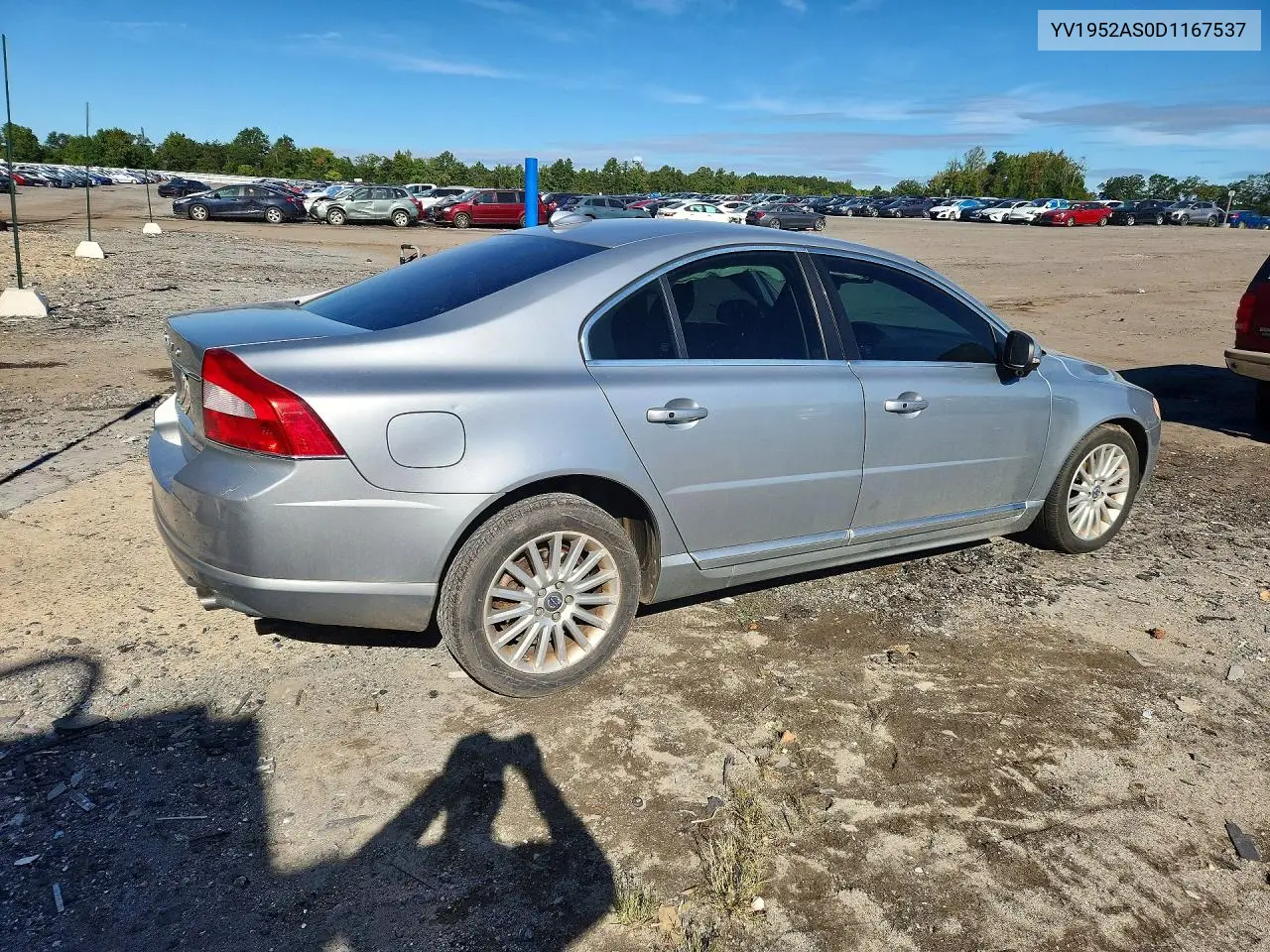 2013 VOLVO S80 VIN YV1952AS0D1167537 — фото 3