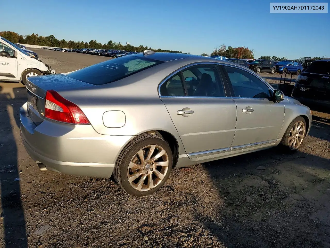 2013 VOLVO S80 VIN YV1902AH7D1172043 — фото 3