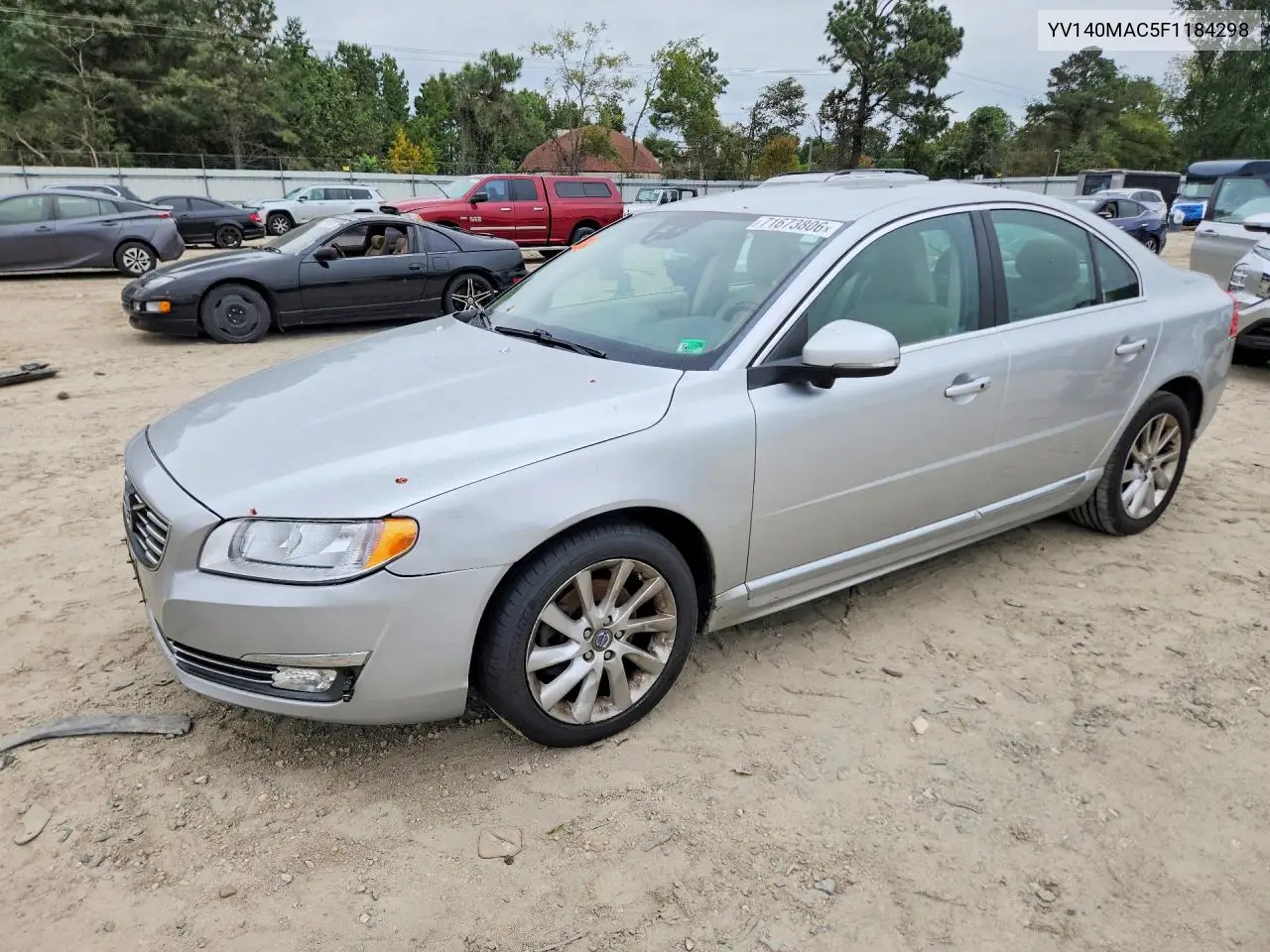 VOLVO S80 2015, VIN YV140MAC5F1184298