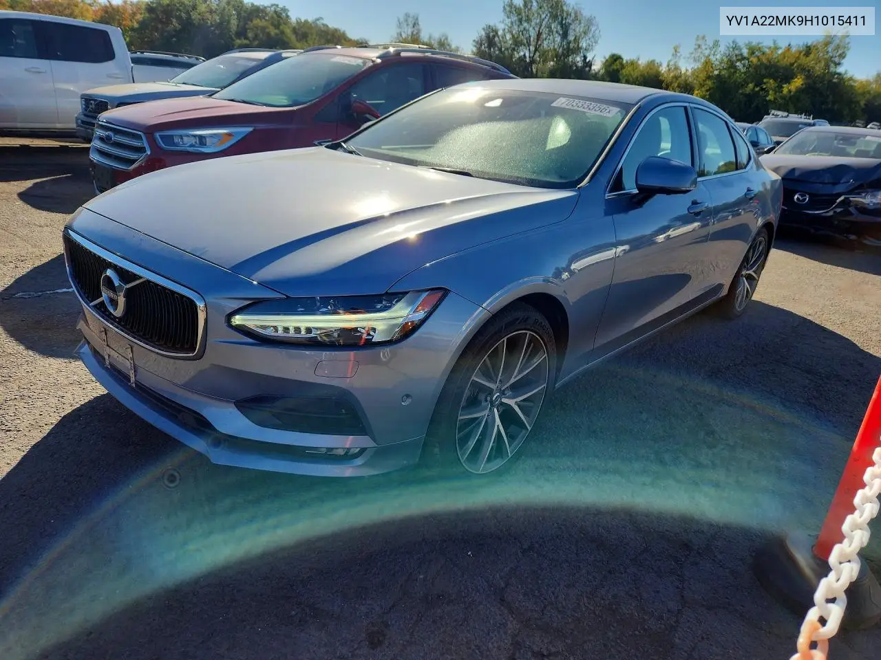 VOLVO S90 2017, VIN YV1A22MK9H1015411