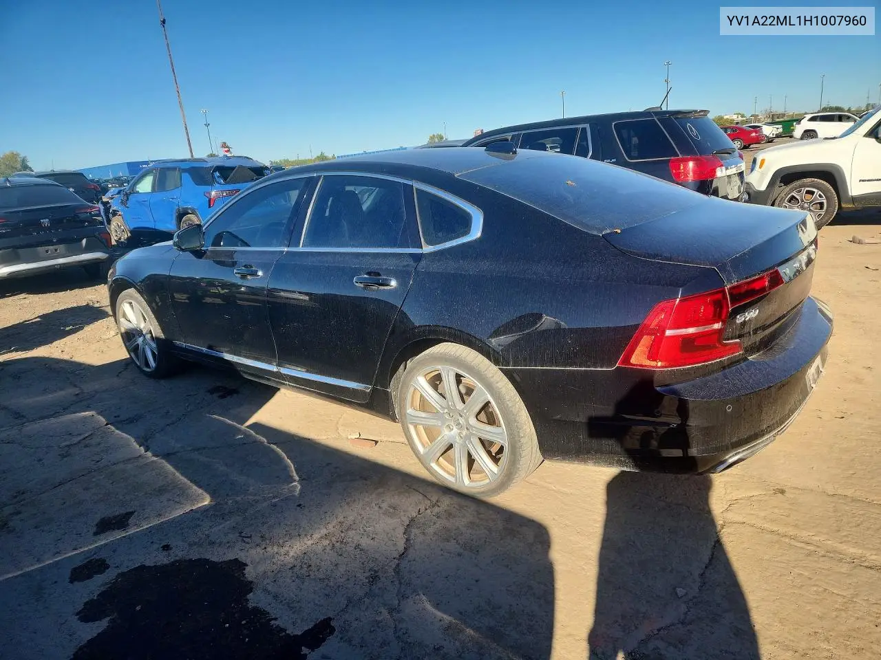 2017 VOLVO S90 VIN YV1A22ML1H1007960 — фото 2
