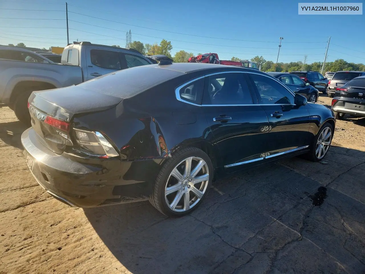 2017 VOLVO S90 VIN YV1A22ML1H1007960 — фото 3