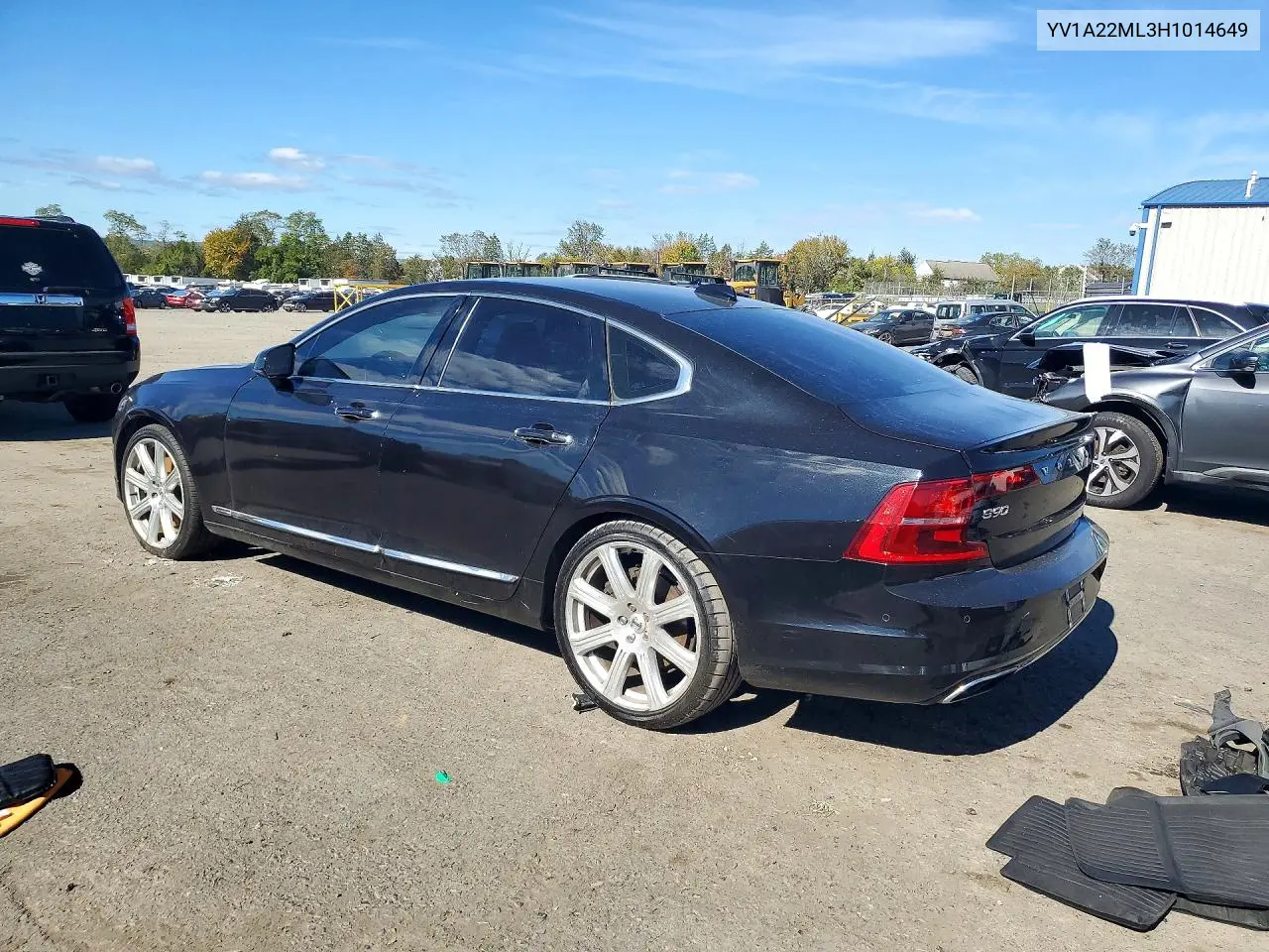 2017 VOLVO S90 VIN YV1A22ML3H1014649 — фото 2