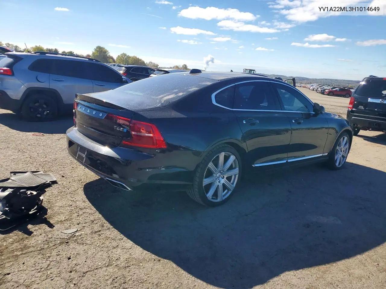 2017 VOLVO S90 VIN YV1A22ML3H1014649 — фото 3