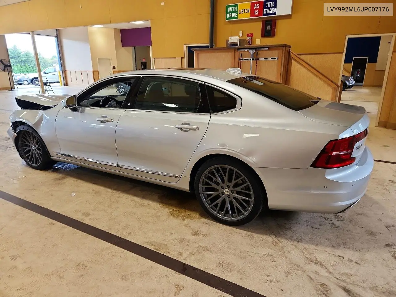 2018 VOLVO S90 VIN LVY992ML6JP007176 — фото 2
