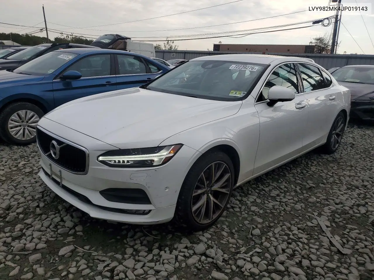 VOLVO S90 2018, VIN LVY982MK4JP019143