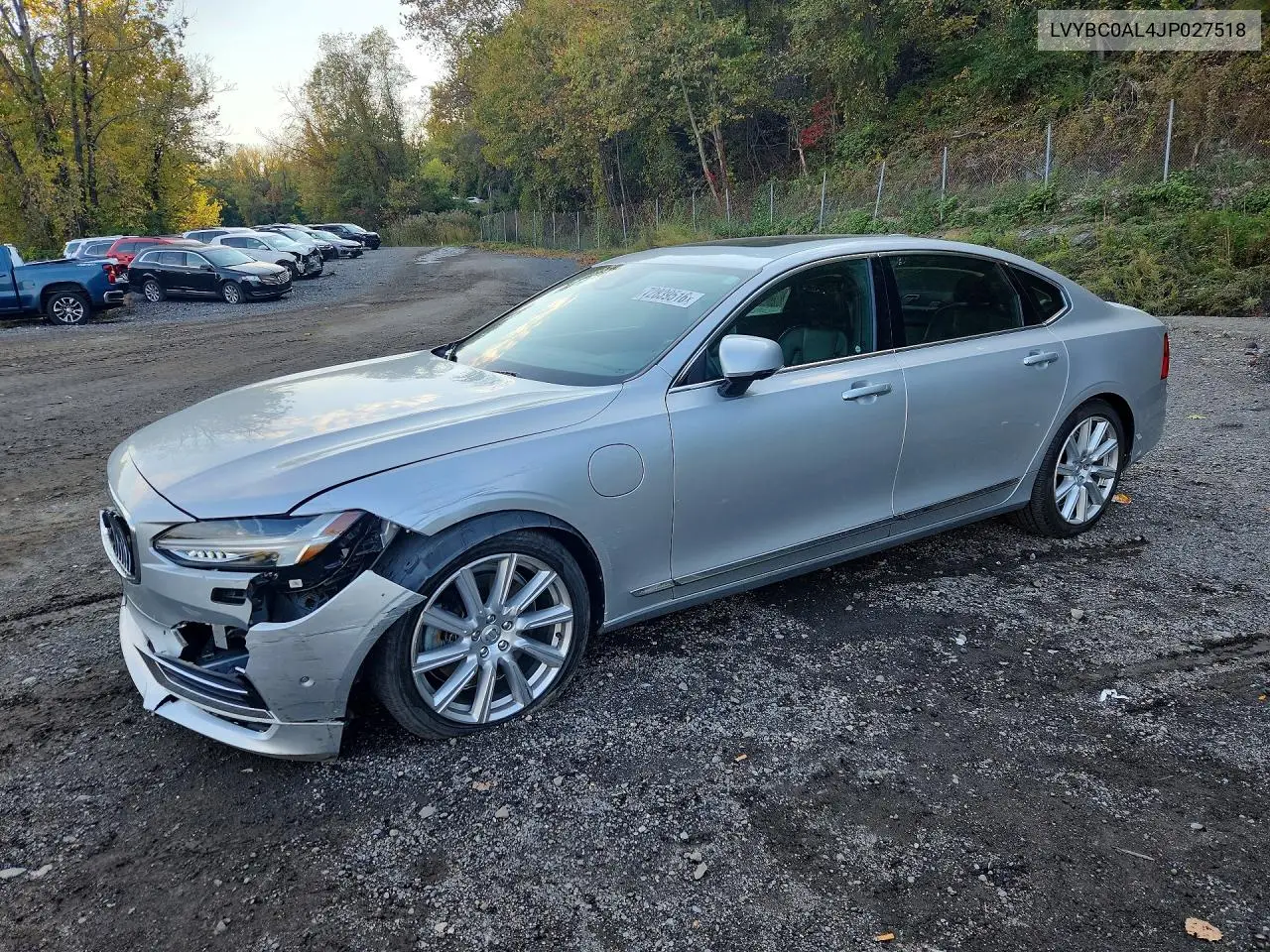 VOLVO S90 2018, VIN LVYBC0AL4JP027518