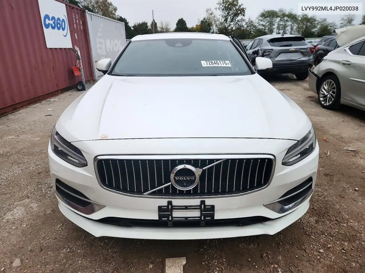 2018 VOLVO S90 VIN LVY992ML4JP020038 — фото 5