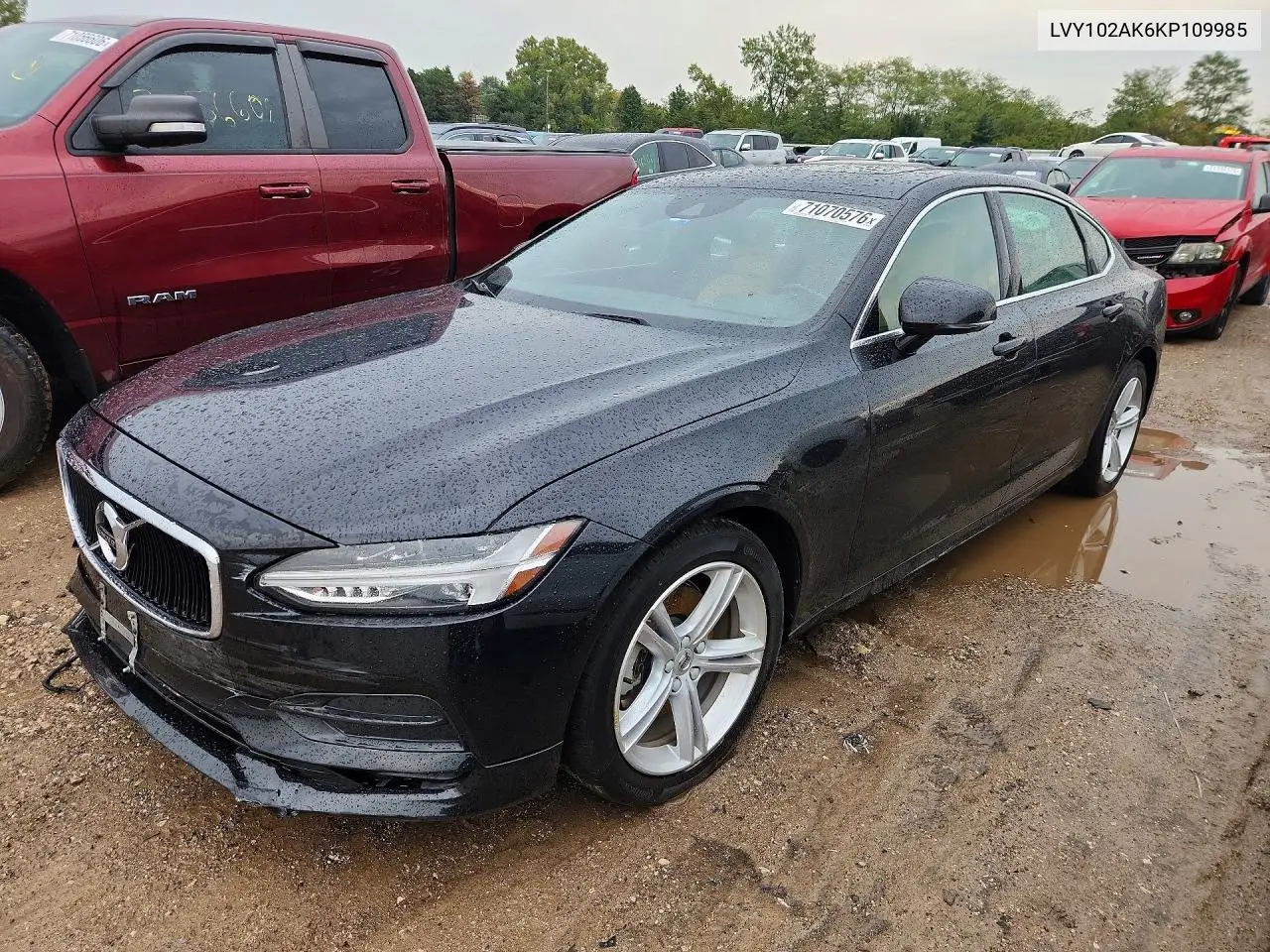VOLVO S90 2019, VIN LVY102AK6KP109985