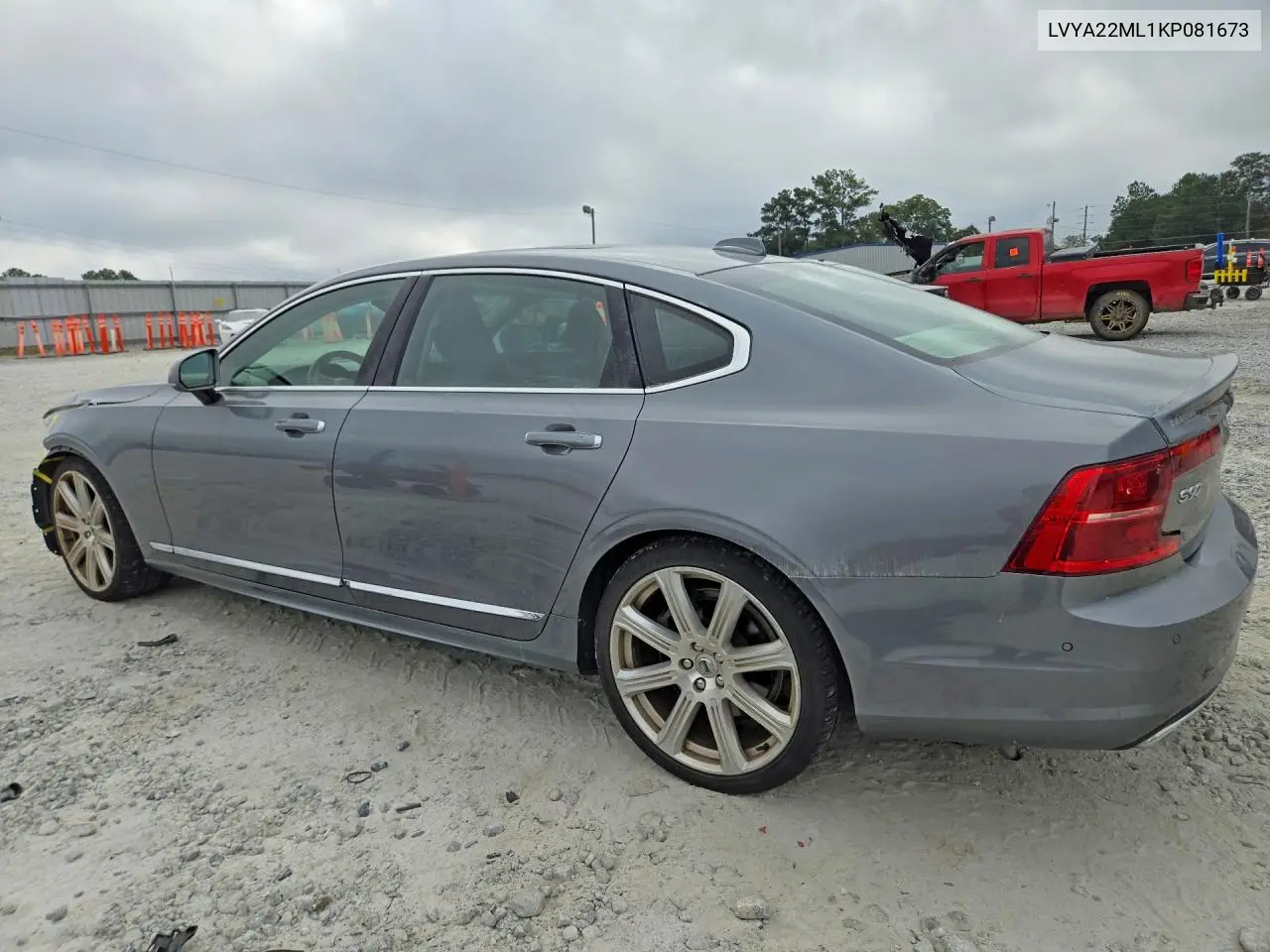 2019 VOLVO S90 VIN LVYA22ML1KP081673 — фото 2