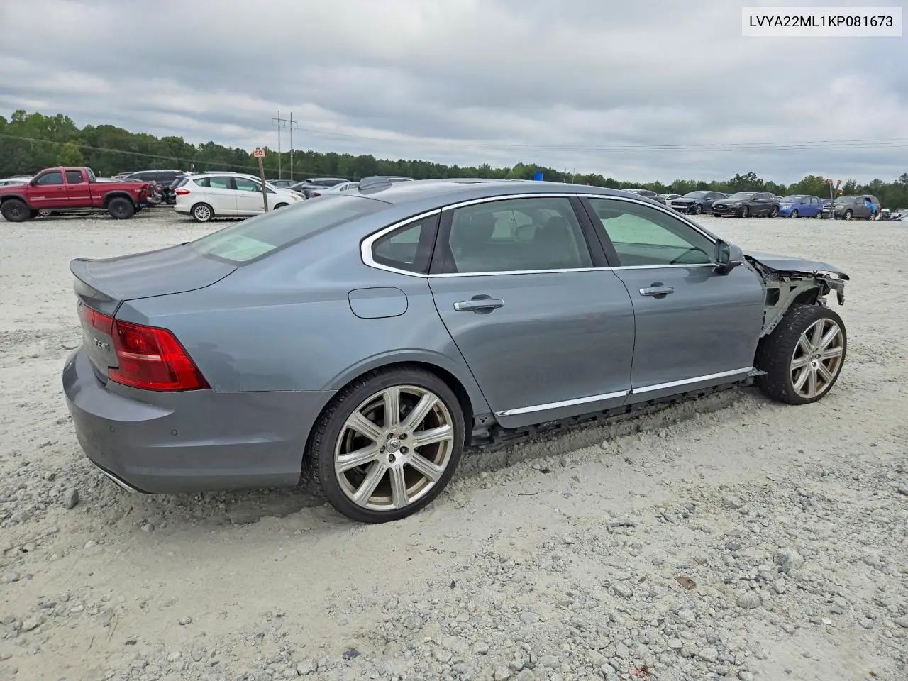 2019 VOLVO S90 VIN LVYA22ML1KP081673 — фото 3