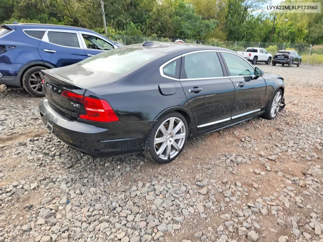 2020 VOLVO S90 VIN LVYA22ML8LP173560 — фото 3