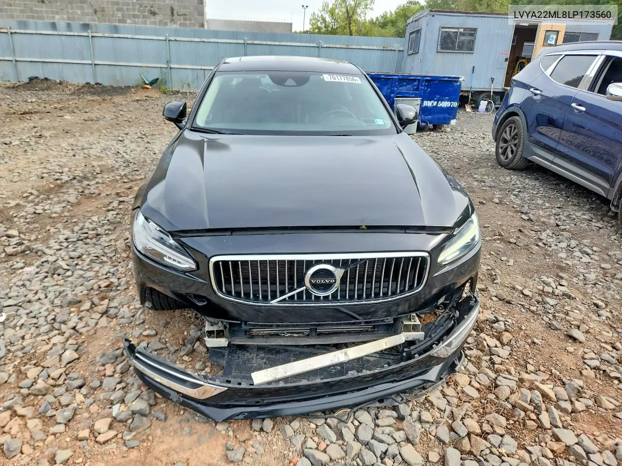 2020 VOLVO S90 VIN LVYA22ML8LP173560 — фото 5