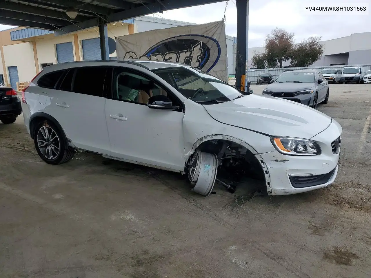 2017 VOLVO V60 CROSS COUNTRY VIN YV440MWK8H1031663 — фото 4