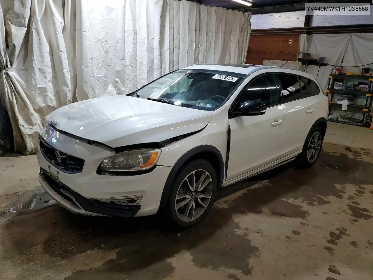 VOLVO V60 CROSS COUNTRY 2017, VIN YV440MWK1H1035568
