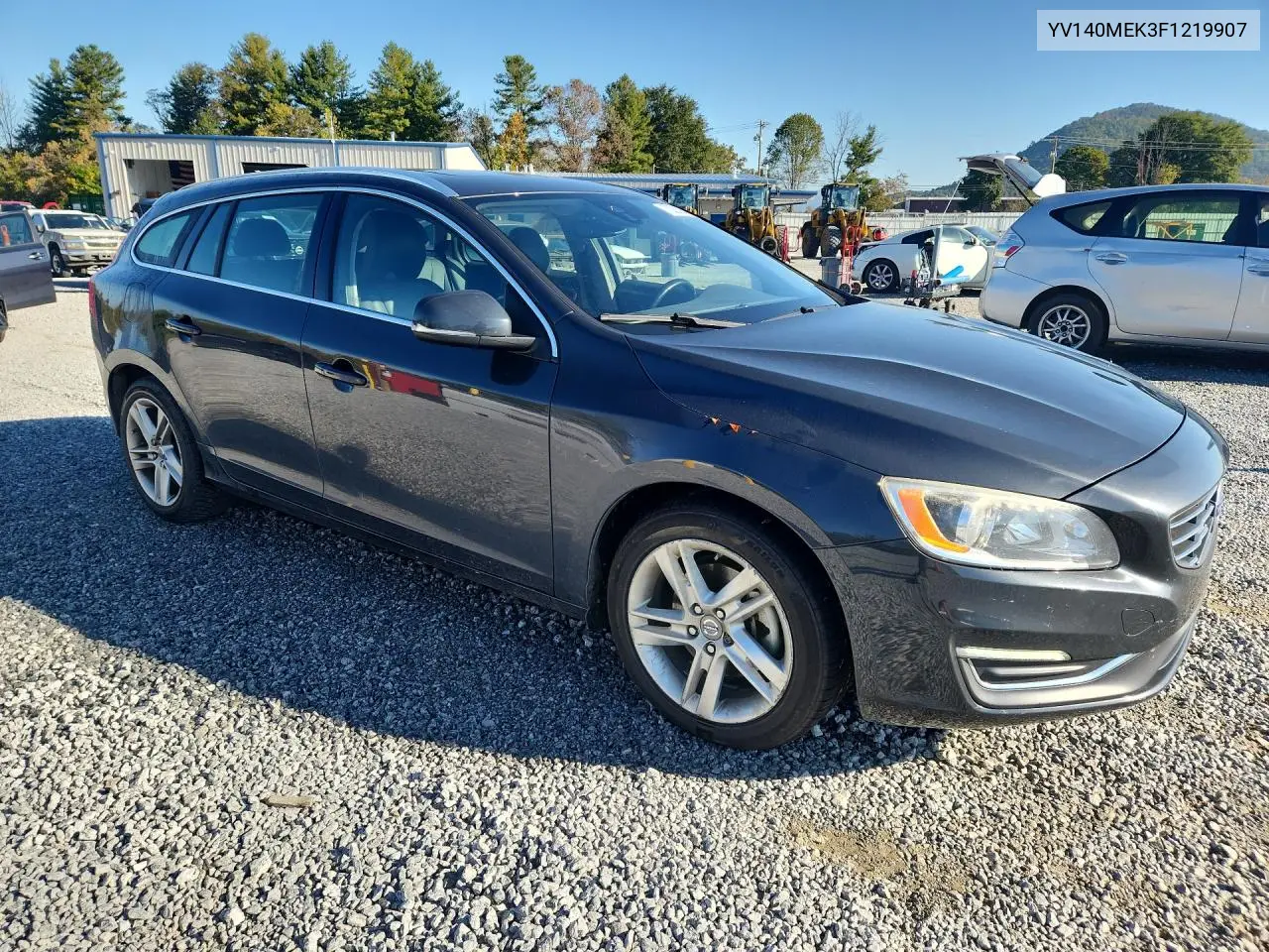2015 VOLVO V60 VIN YV140MEK3F1219907 — фото 4