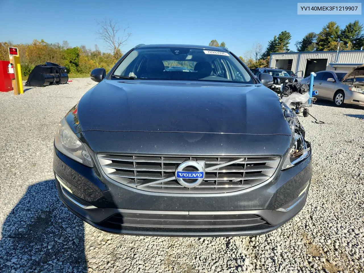 2015 VOLVO V60 VIN YV140MEK3F1219907 — фото 5