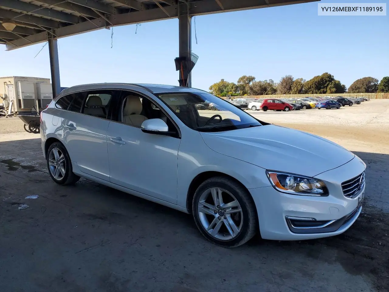 2015 VOLVO V60 VIN YV126MEBXF1189195 — фото 4