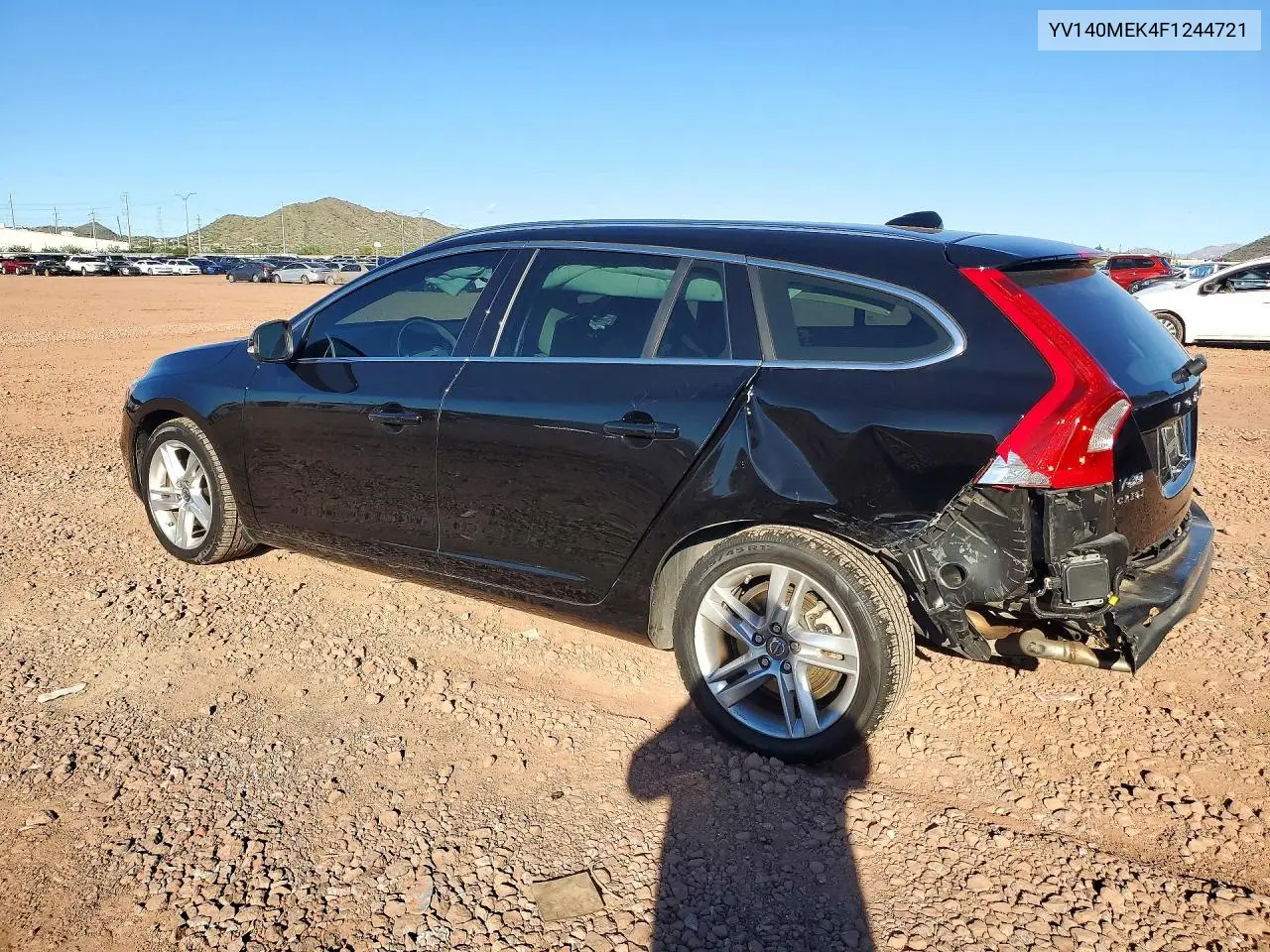 2015 VOLVO V60 VIN YV140MEK4F1244721 — фото 2
