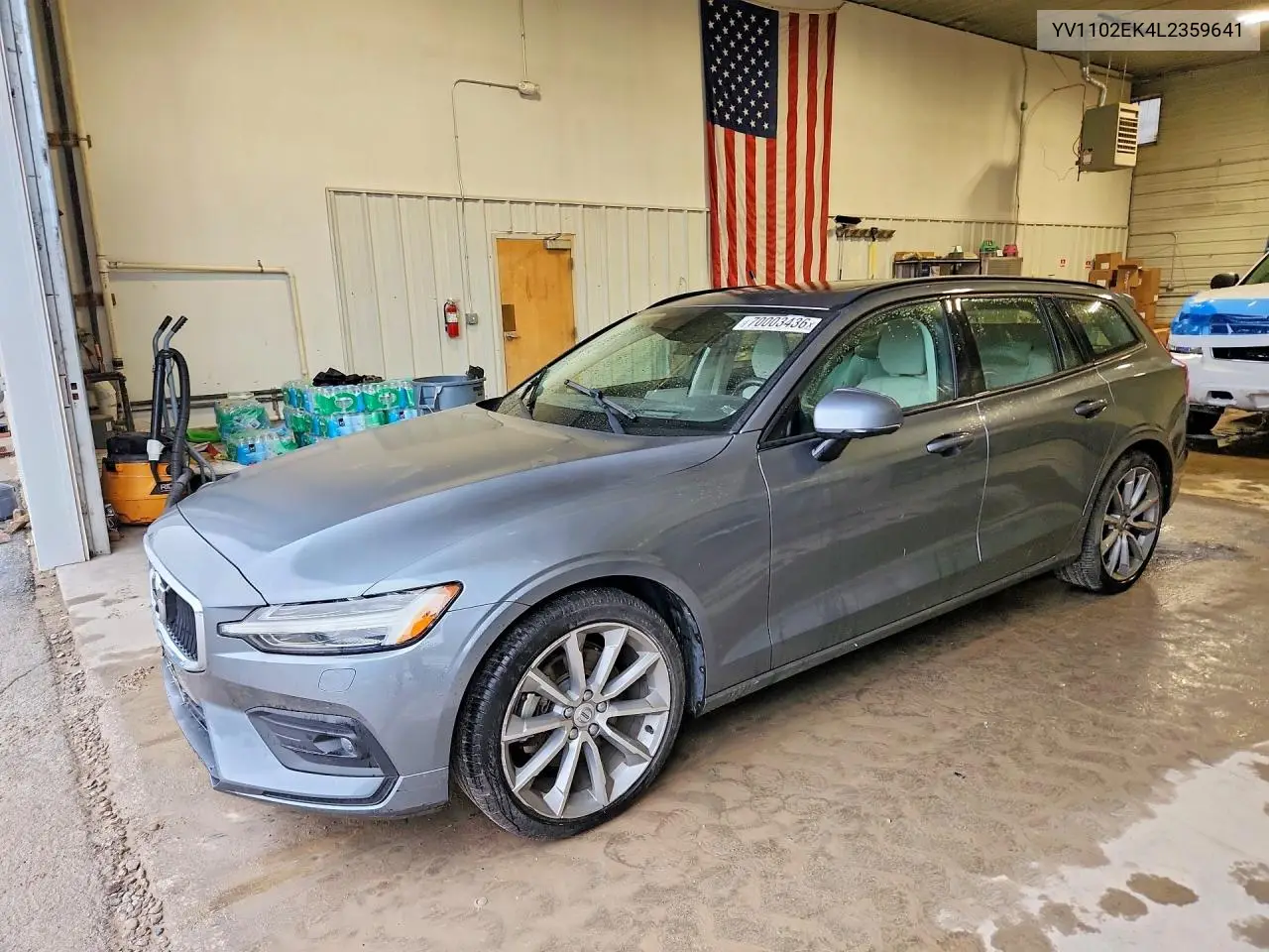 VOLVO V60 2020, VIN YV1102EK4L2359641