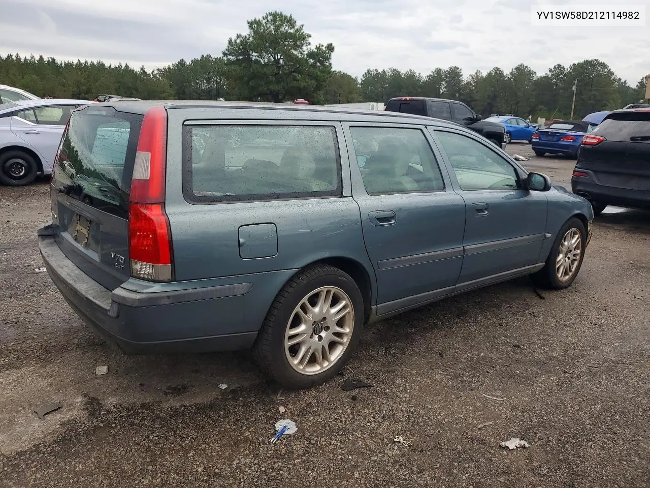 2001 VOLVO V70 VIN YV1SW58D212114982 — фото 3