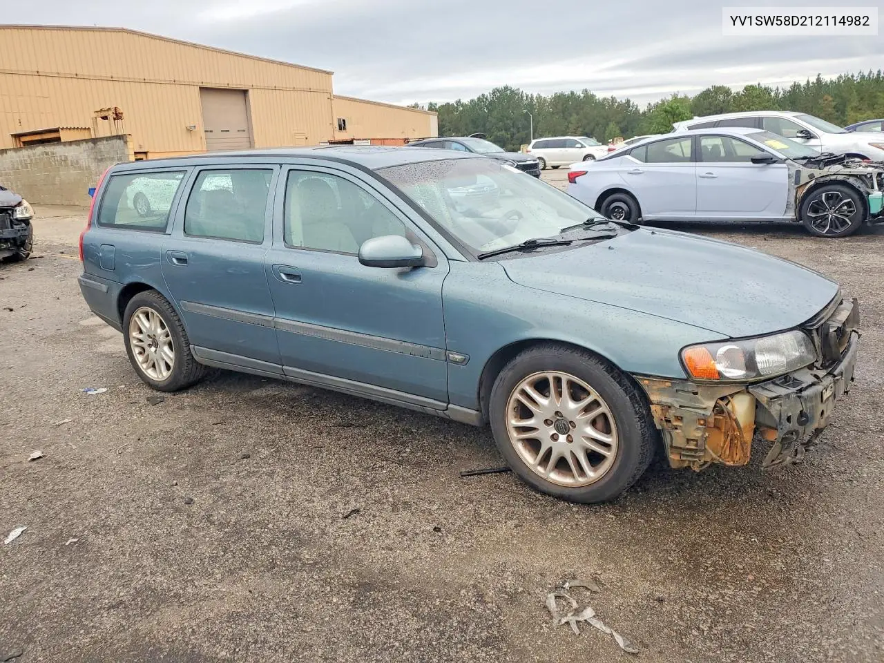 2001 VOLVO V70 VIN YV1SW58D212114982 — фото 4