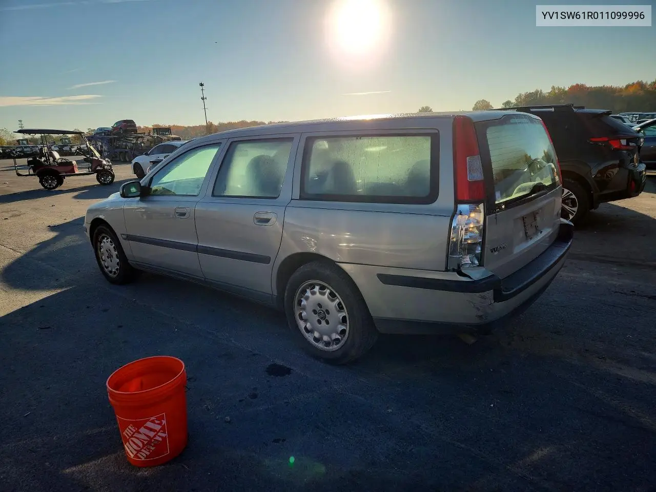2001 VOLVO V70 VIN YV1SW61R011099996 — фото 2