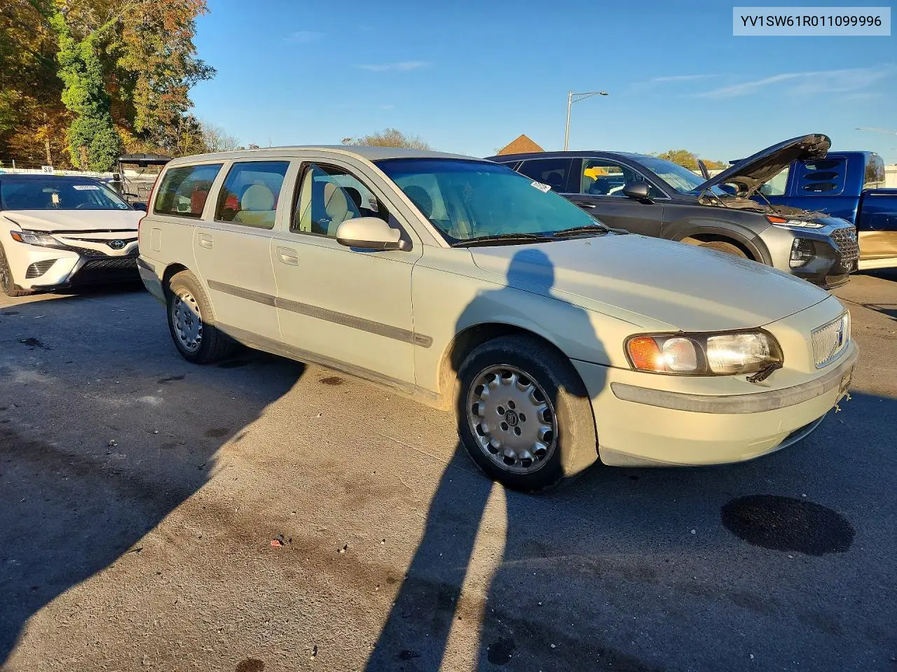 2001 VOLVO V70 VIN YV1SW61R011099996 — фото 4